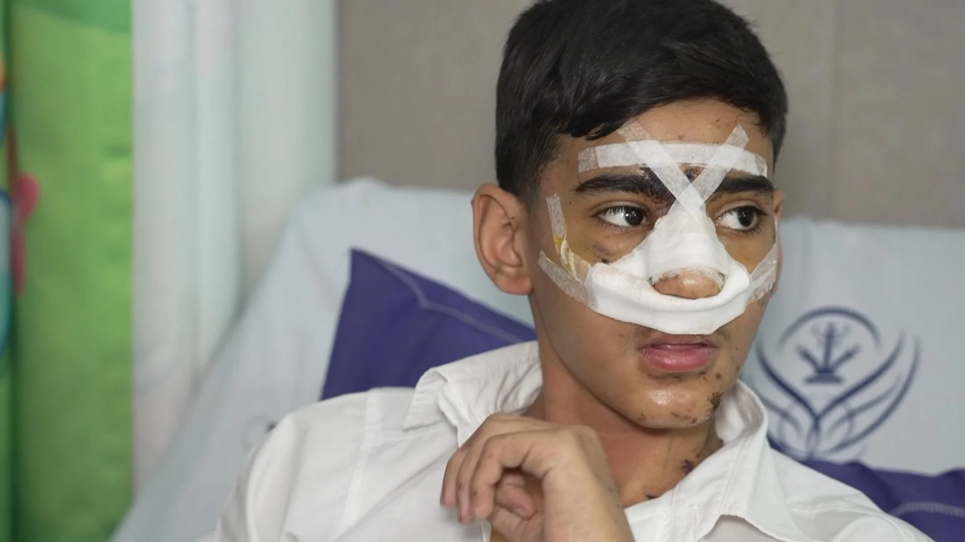'Why did this happen to my innocent four-year-old?': Inside Iran's children's wards