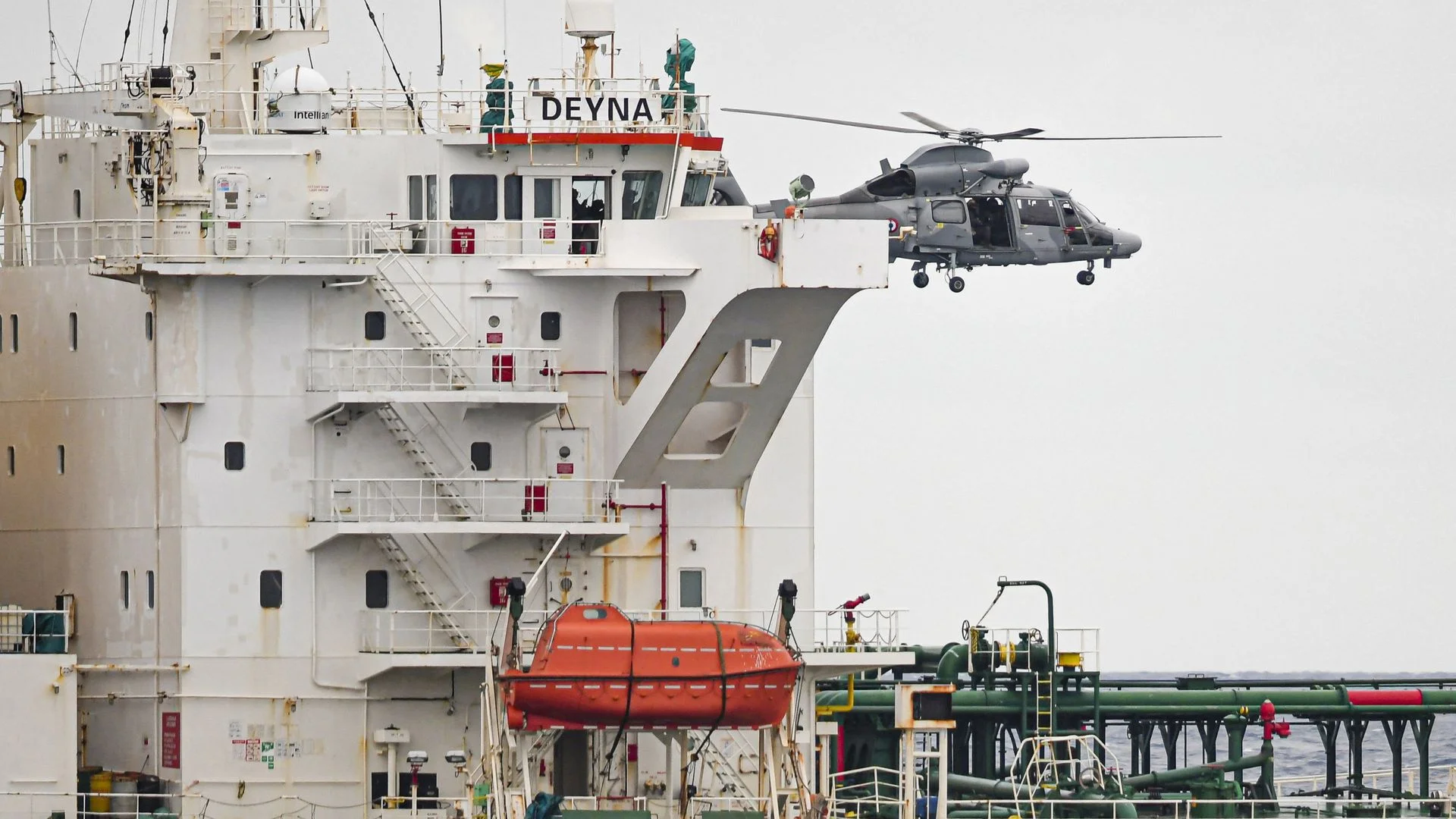 UK forces join military operation to seize Russian 'shadow fleet' tanker