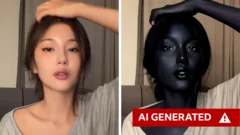 AI videos of sexualised black women removed from TikTok after BBC investigation