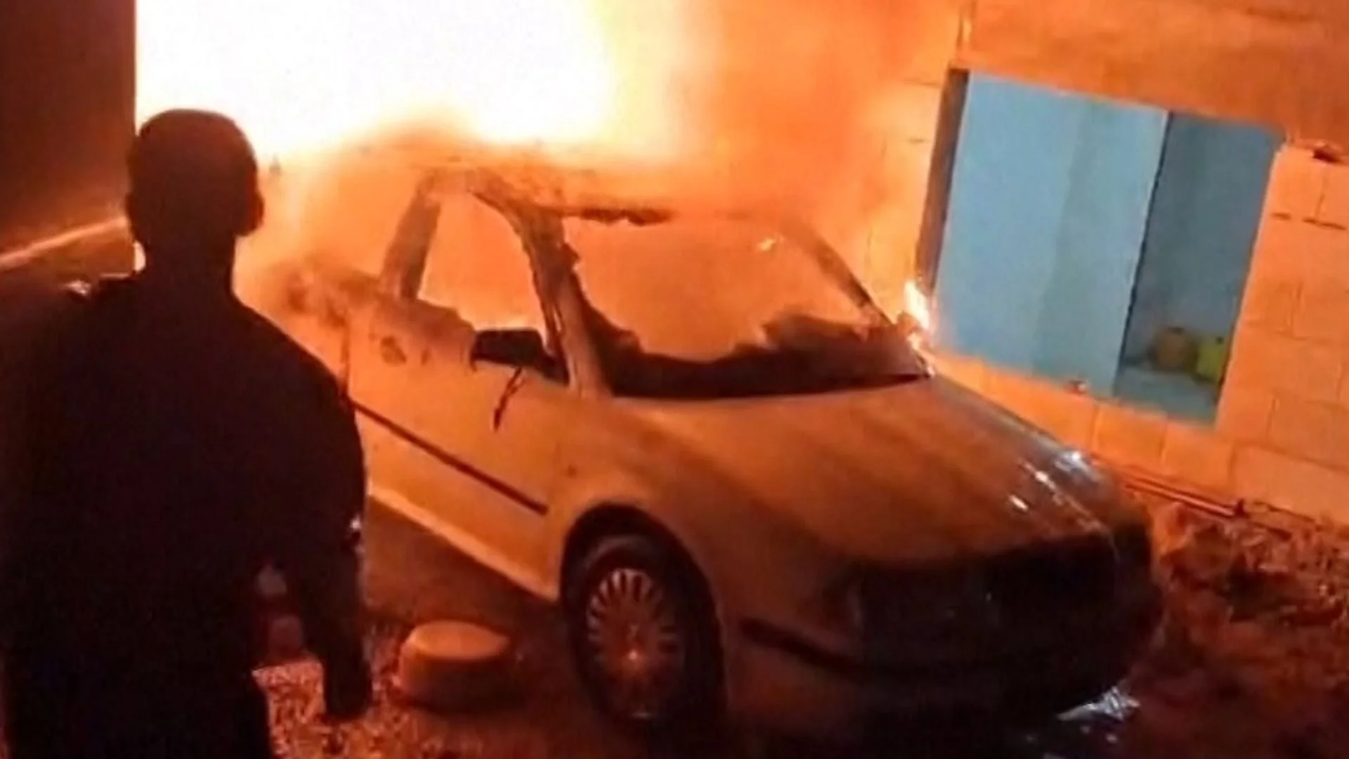 Cars and homes burnt as Israeli settlers rampage through occupied West Bank