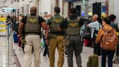 ICE agents deploy to major US airports as security queues stretch for hours