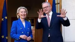 Australia and EU agree sweeping trade deal in face of global uncertainty