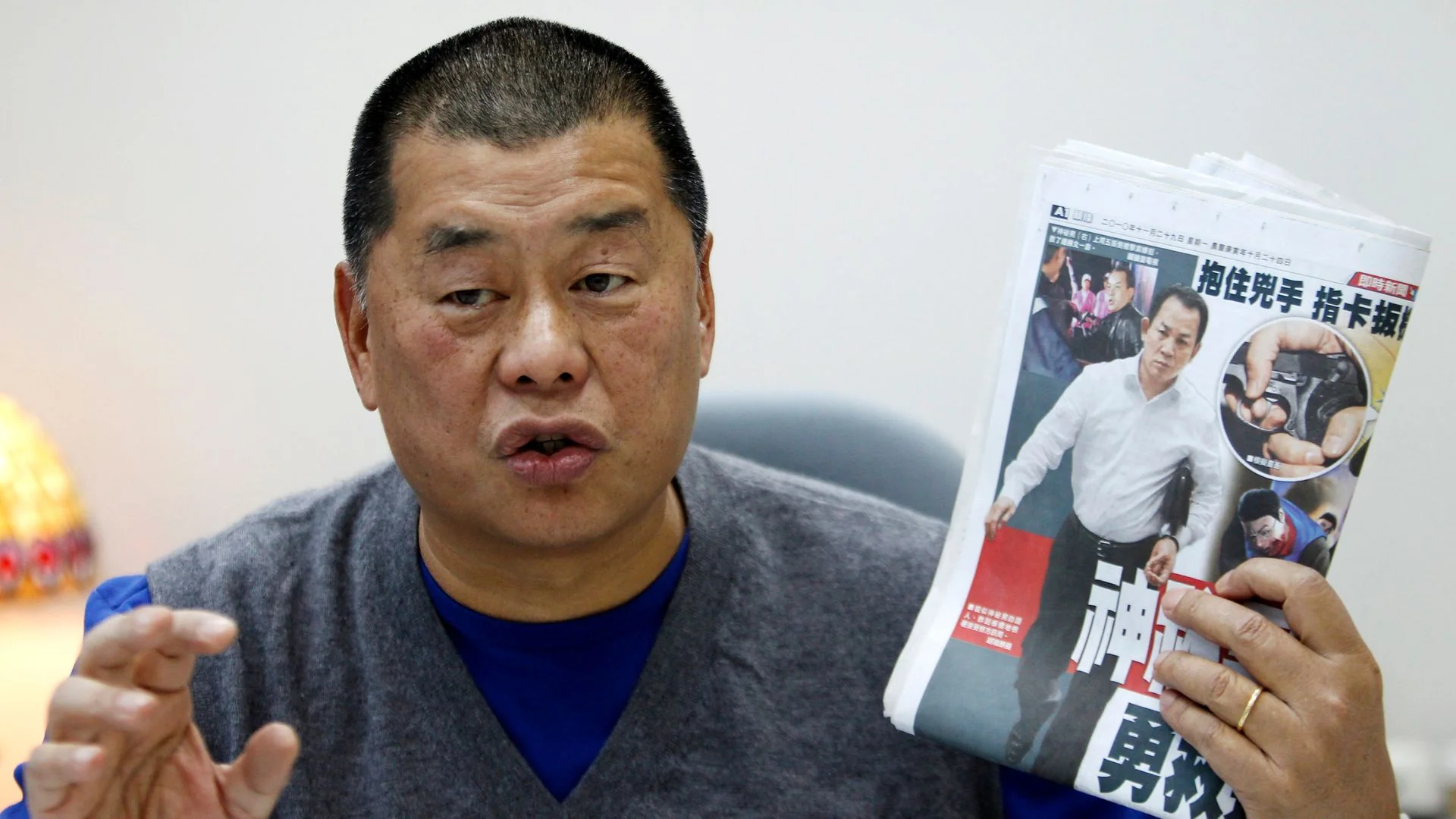 Hong Kong booksellers arrested for 'seditious publications' as Jimmy Lai's biography seized