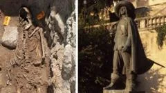 Musketeer d'Artagnan's remains believed found under Dutch church