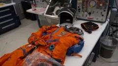 Inside Nasa's moon spacesuit lab ahead of Artemis launch