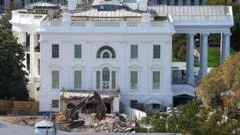 Judge temporarily halts construction of Trump's White House ballroom