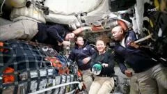 Watch: Artemis II astronauts speak from space