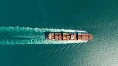 French-owned ship passes through Strait of Hormuz