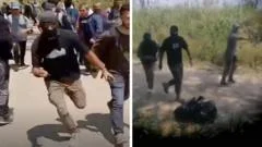 Greek police using masked migrants to forcibly push other migrants back across border