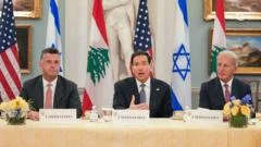 Israel and Lebanon hold first direct talks since 1993