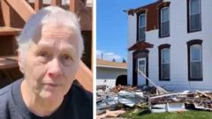 Widespread damage as storm spreads through midwestern US