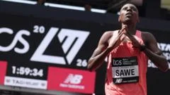 Sawe smashes two-hour mark to 'move goalposts for marathon running'