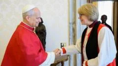Archbishop praises Pope's anti-war comments during Vatican visit