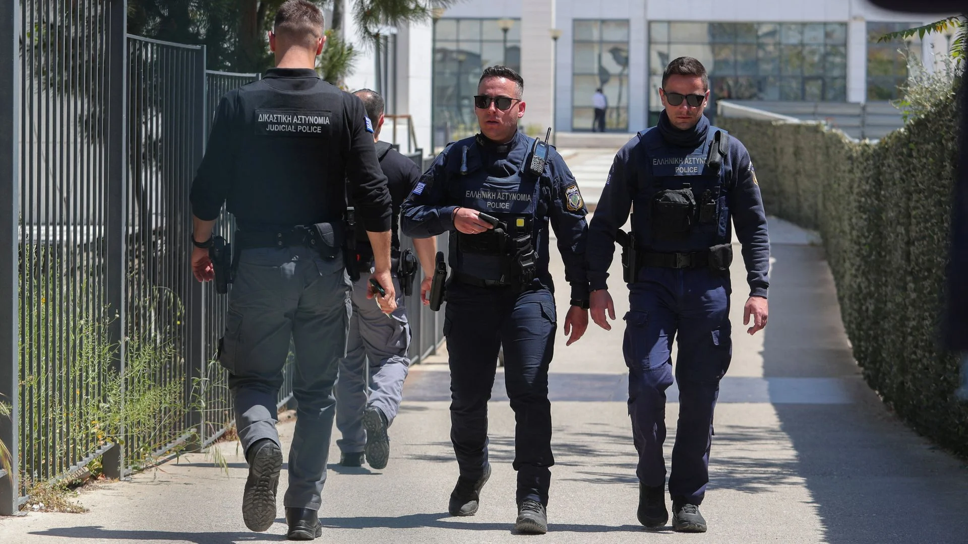 Hunt for 89-year-old suspect after gunman opens fire in Athens