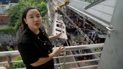 BBC reports from scene of fatal Indonesia train crash