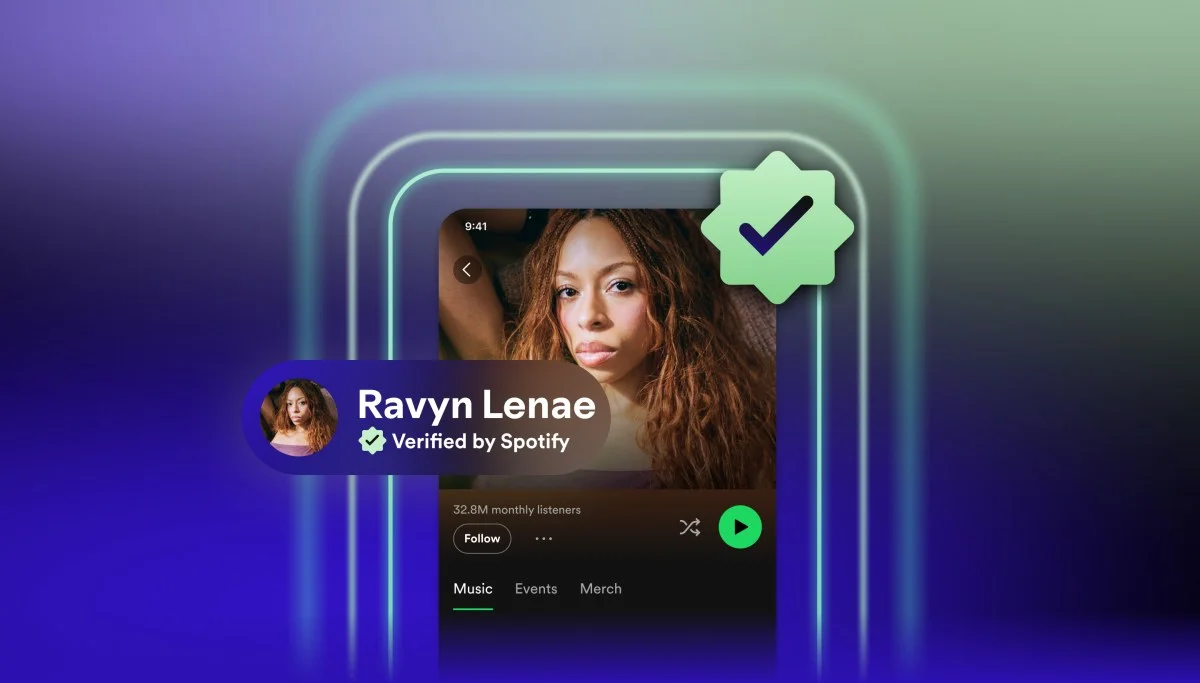 Spotify introduces verified artist badges to help distinguish humans from AI