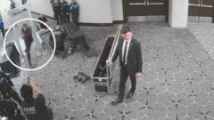 New CCTV footage appears to shows when shots were fired at Washington press dinner