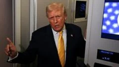 'Quiet, piggy': Trump responds to reporter after Epstein question