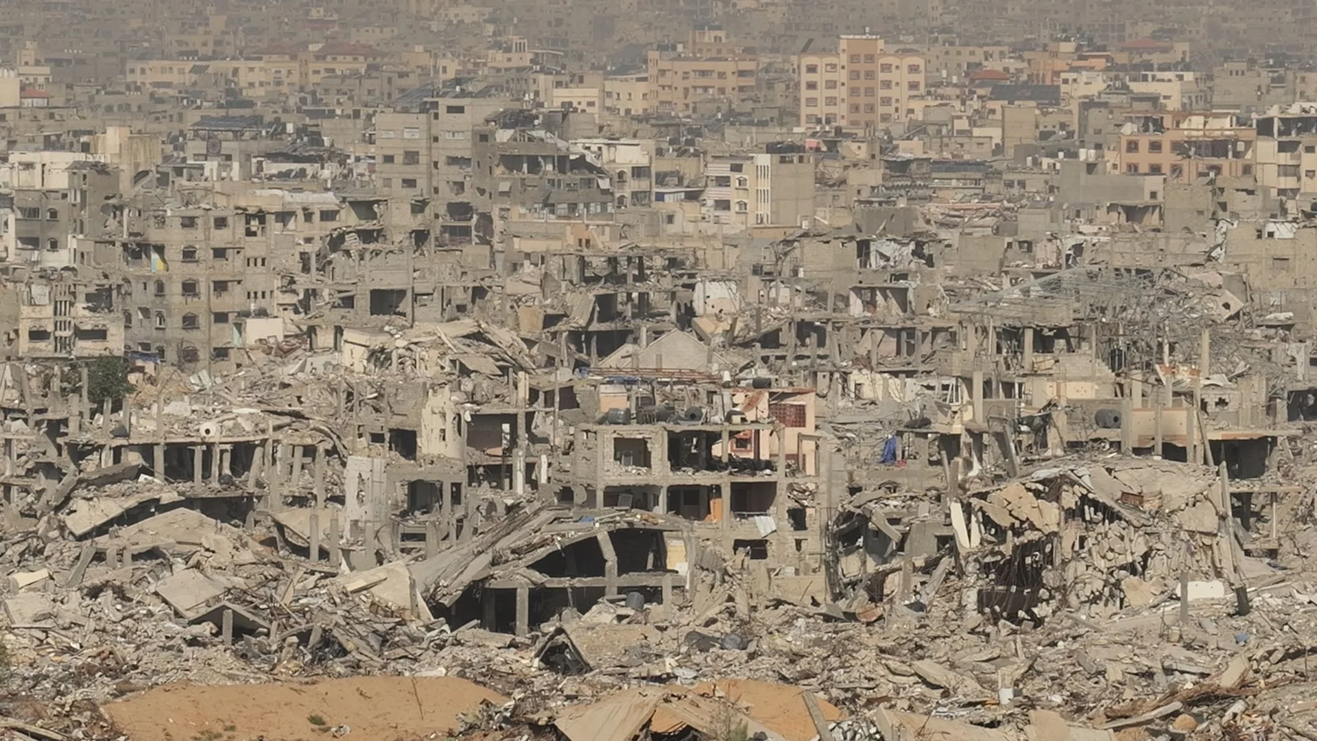 Now a wasteland, it's impossible to imagine people still living here - yet some do