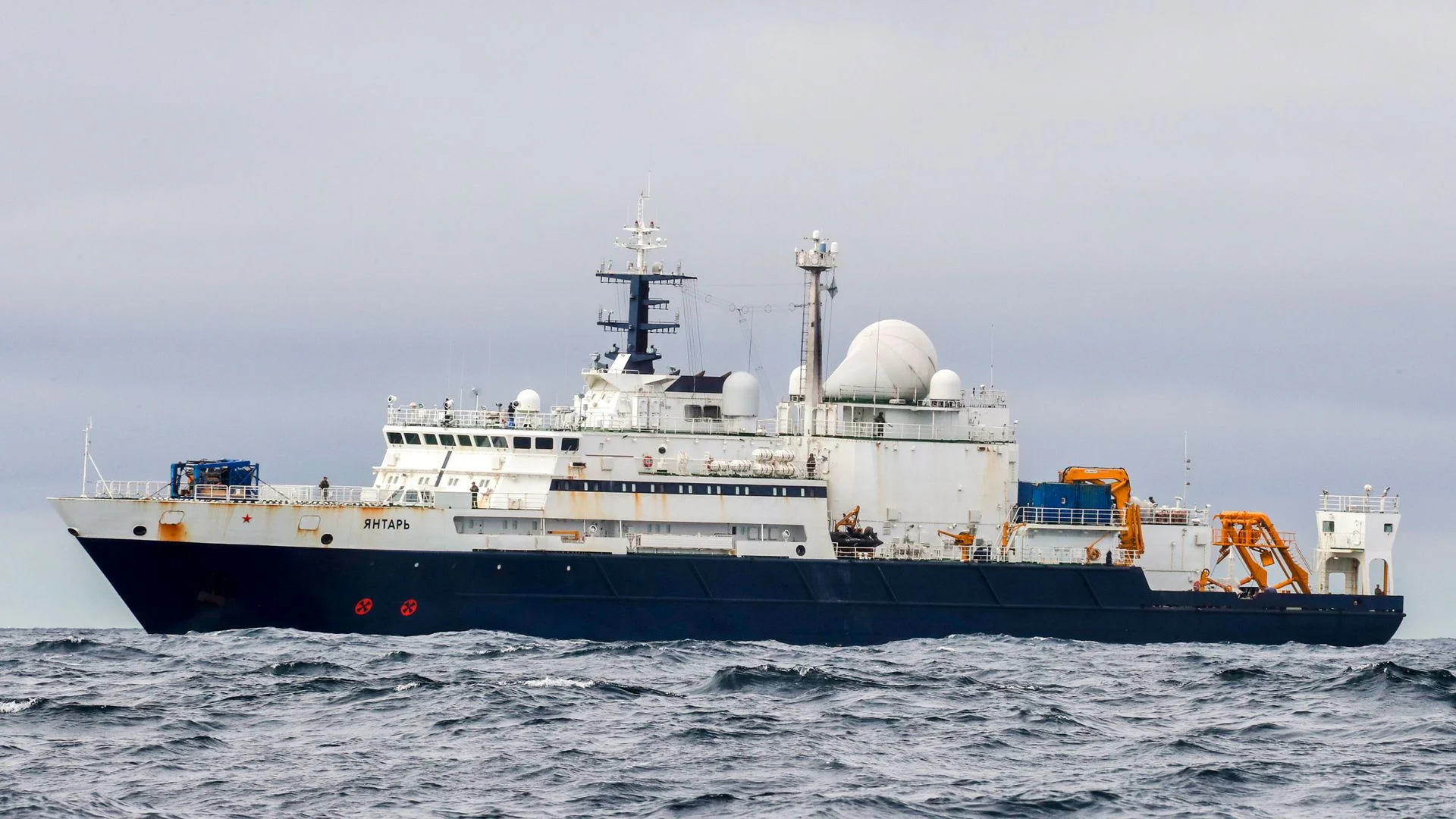 Russia accuses British government of being 'provocative' after spy ship nears UK