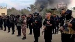 Anti-Hamas armed groups seek future role under Gaza peace plan
