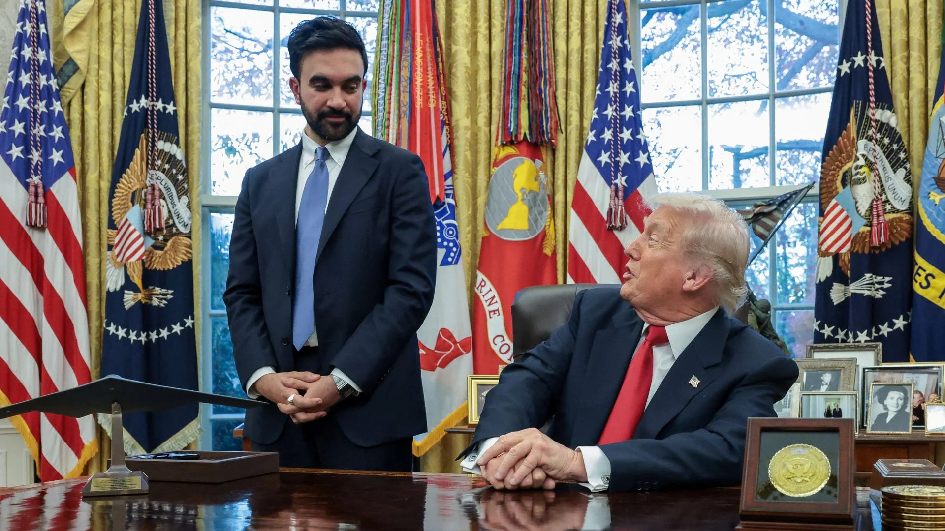 Anyone expecting a showdown when Trump met Mamdani got a pretty big surprise 