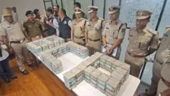Seven arrested in India after police crack $800,000 bank heist