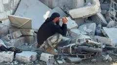 Thirteen killed in deadliest Israeli raid for months in southern Syria
