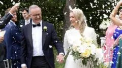 Australian prime minister becomes first to wed in office