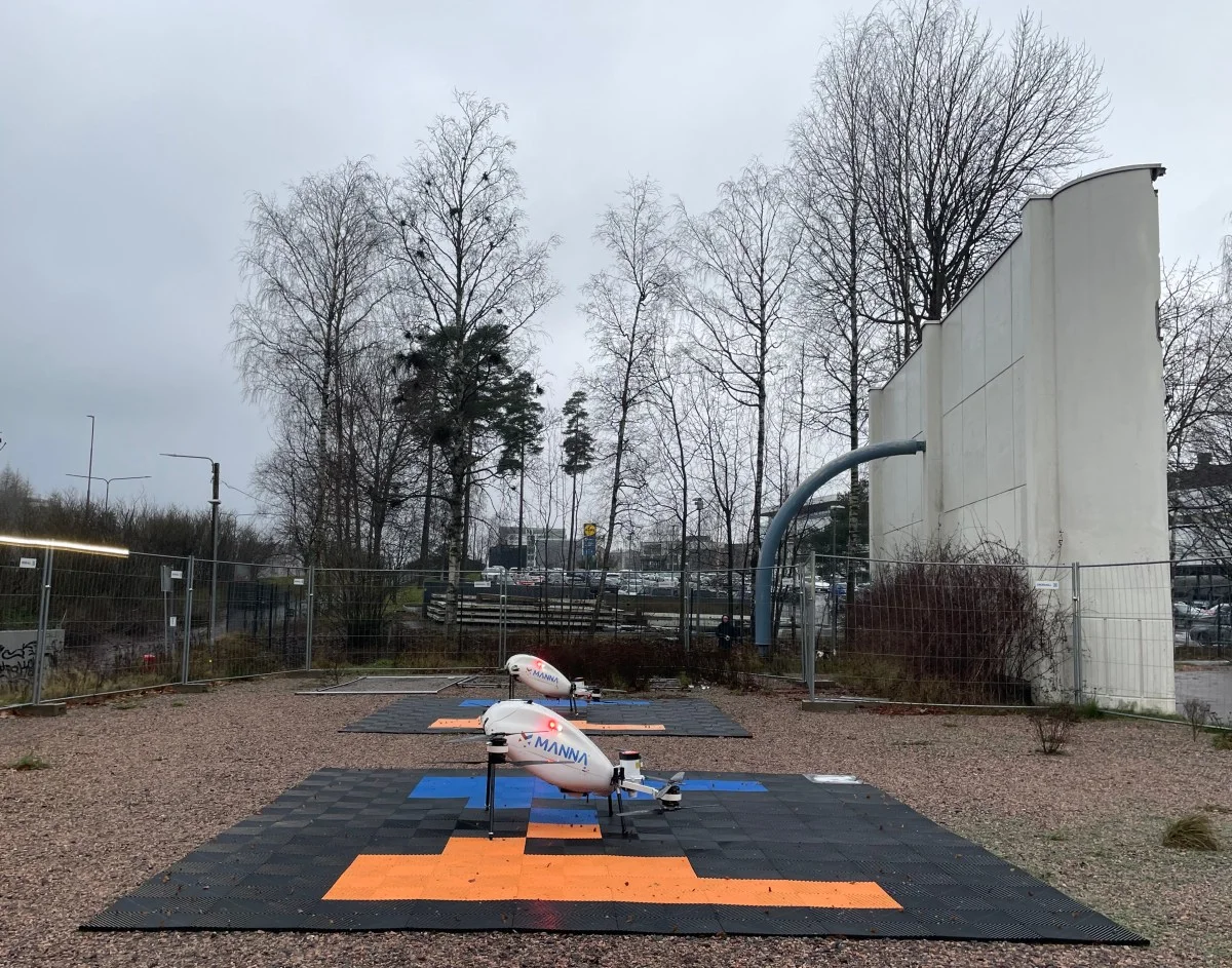 Behind the scenes of drone food delivery in Finland