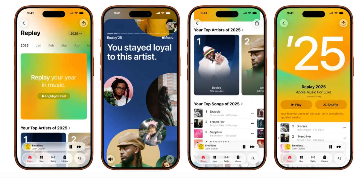 Apple Music’s Replay 2025 is here