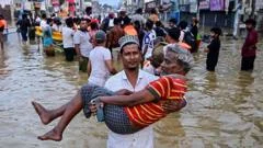 Cyclone catastrophe in Sri Lanka awakens volunteer spirit
