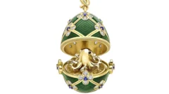 Man charged with theft over claims he swallowed $19k Fabergé egg
