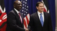 Kenya signs landmark health deal with US despite data fears 