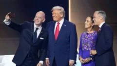 North American leaders take stage together for the first time