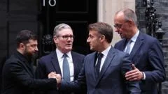 European leaders walk tightrope between backing Ukraine and keeping US on board