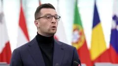 French far-right leader tells BBC he shares US warnings on Europe 'for most part'