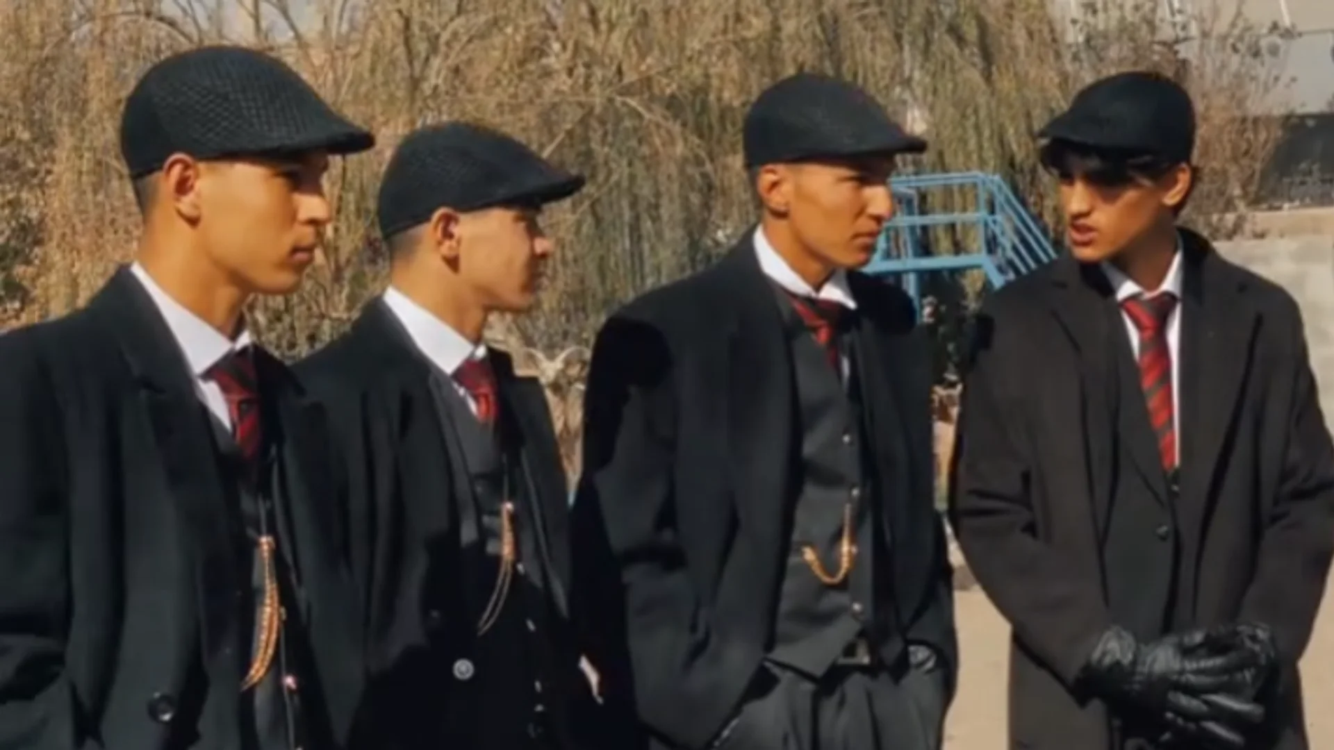 Peaky Blinders dress sense lands Afghan youths in trouble with the Taliban