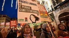 Severe disruption hits Portugal in first general strike for 12 years