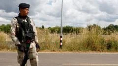 Cambodia shuts border crossings with Thailand as fighting continues
