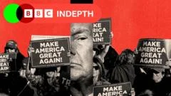 How divides emerged at the heart of Trump’s Maga world