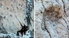 Thousands of dinosaur footprints found on Italian mountain